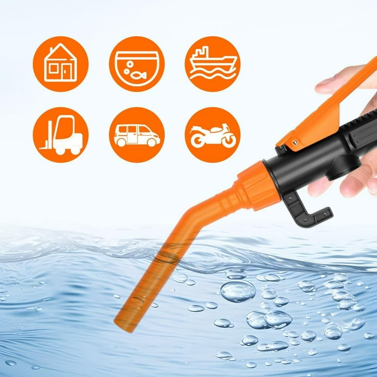 Portable Power Battery Pump, 2025 Upgraded Gas Pump for Gas Can, Liquid  Hand Fuel Transfer Pump, Battery Operated Portable Battery Pump for Gas  Siphon Pump for Gasoline (2 Pcs) - Walmart.com