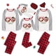 thumbnail image 1 of Pijamas familiares navideños a juego, conjuntos de pijamas a cuadros blancos y negros, gafas de sol, Navidad en julio, 1 of 3