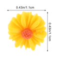 thumbnail image 2 of SHOWERORO 60Pcs Daisy Shaped Push Pin Plastic Simple Design for Office Supply, 2 of 5