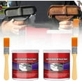 thumbnail image 2 of Rust Converter for Metal, New Water-Based Metallic Paint Rust Remover, 2PCS Water Based Rust Remover for Metal, 2 of 4
