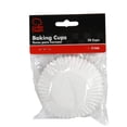 thumbnail image 2 of Chef Craft Classic Cupcake Liners, 50 Count, White, 2 of 2