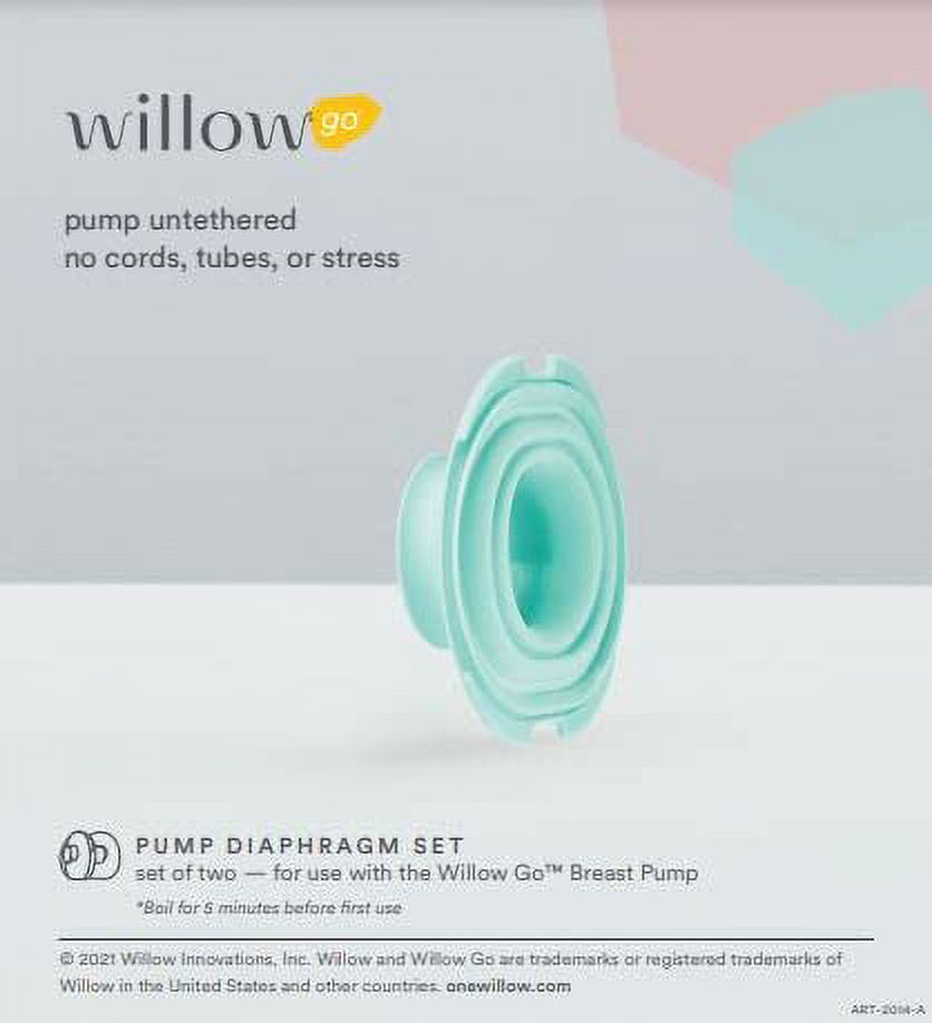 Willow Go Pump Diaphragms, 2 Pack