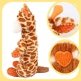 thumbnail image 4 of Cute Animal Shape Plush Dog Squeaky Toy, Interactive, Reduce Boredom, Stuffed Dog Chew Toy For Small, Medium, And Large Dogs, Durable Design, Teeth Cleaning, 4 of 8