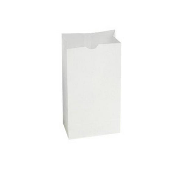 Bagcraft 300294 CPC 4 lbs Papercon SOS Dubl-Wax Coated Paper Bakery Bag&#44; White - Case of 1000