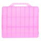 thumbnail image 1 of Soidarity Estuche organizador de esmalte de uñas en Gel, soporte de 48 rejillas, divisor ajustable, salón, dormitorio, lápices labiales, compartimentos Pinceles de maquillaje y herramientas Rosado Soidarity CE014631-01, 1 of 6