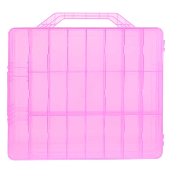 Estuche organizador de esmalte de uñas Minnieouse 48 rejillas Rosa