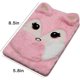 thumbnail image 3 of Lovely Animals Notebook Kids Plush Diary For Girls Teens Fuzzy Journal Writing Pad A5 Lined 160 Pages, 3 of 4