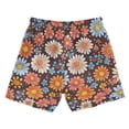 thumbnail image 7 of FORMRS Boys Swim Trunks Quick Dry Mesh Liner Boardshorts Sizes XS-XL, Colorful Flowers, 7 of 7