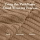 thumbnail image 4 of Combed Celluloid Pattern Towel Thickened Absorbent And Quick Drying Lint-free And Colourless Bath Towel, 4 of 6
