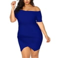thumbnail image 2 of Hybrid & Company Women’s Sexy Bodycon Stretch Knee Length Midi Bandage Dress, 2 of 3