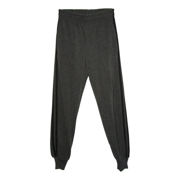 Omega Apparel Boys Fleece Lined Jogger Sweat Pants Running Active Sports 2 Side Pockets Black