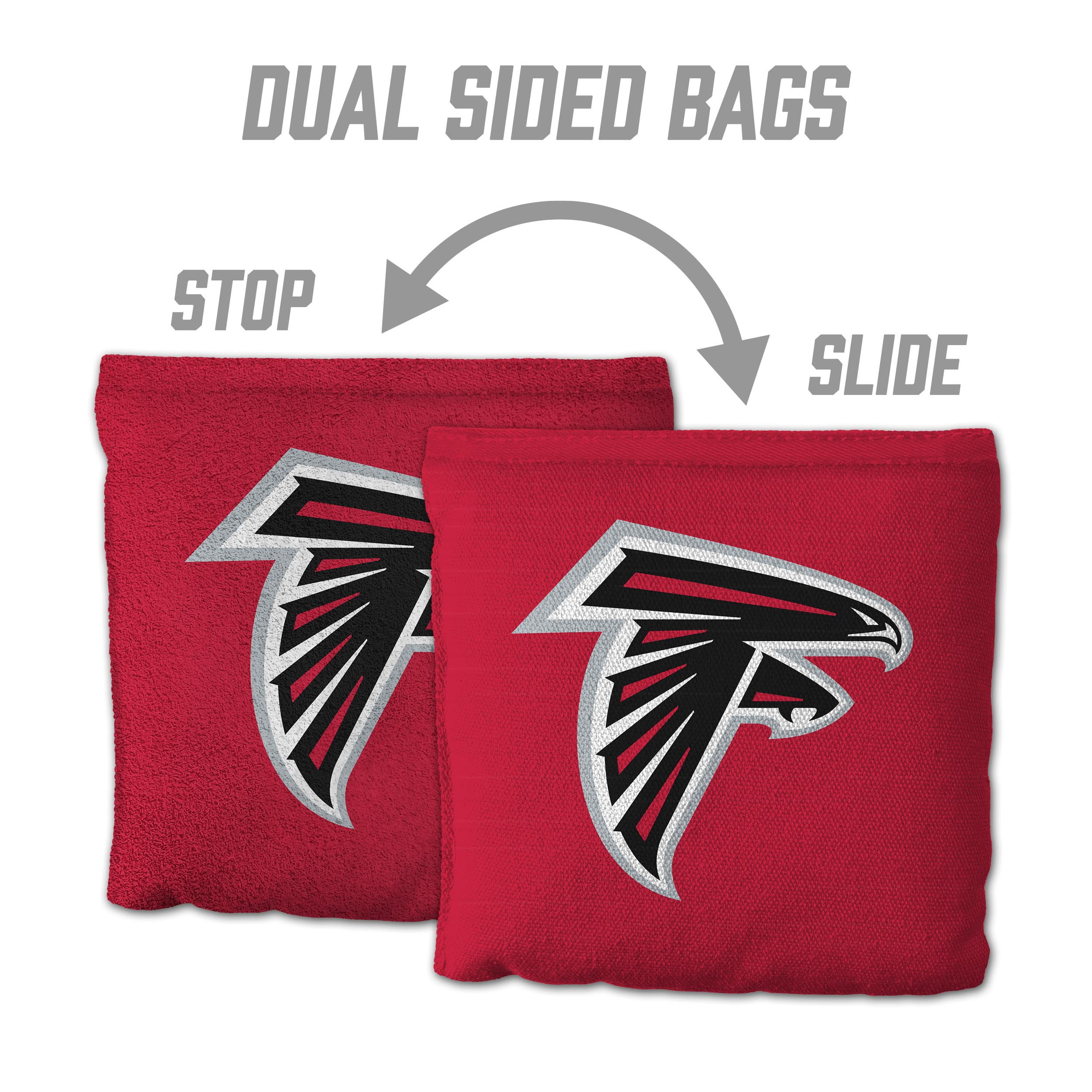 Atlanta Falcons 8pk Licensed Cornhole Bags