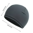 Skull Cap Sweat Wicking Cap Running Hats Liner for Men and Women