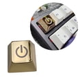 thumbnail image 2 of Yammee Zinc Alloy Metal Keycap ESC Keycap Engraved Pattern For Mechanical Keyboards, 2 of 19