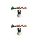 thumbnail image 1 of Bewildely Away Flying Sleigh Animated Christmas Vacation Statue Village Decor Tipo 1 2piezas, 1 of 1