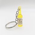 thumbnail image 1 of Creativo Coreano De La Moda Bebida Soju Botella Llavero Simulación De Resina Cerveza Vino Baratija Mujeres Joyería Regalo De Viaje Recuerdo, 1 of 4