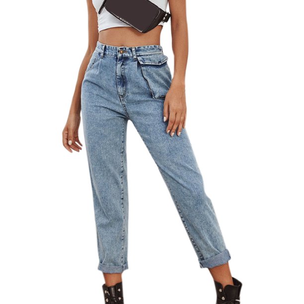 straight leg long womens jeans