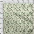 thumbnail image 3 of oneOone Viscose Chiffon Greenish Beige Fabric Leaves Dress Material Fabric Print Fabric By The Yard 42 Inch Wide, 3 of 6