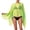 Light Green, variant on Fashion Solid Color Cover Up for Women Summer Loose Fit Flowy Sun Pullover Scarf Style Swimwear Swimwear Cover Up(White.)