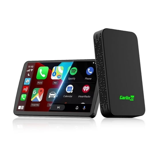 CarlinKit 2AIR Wireless Apple CarPlay Adapter, Seamless Android Auto 5Ghz WiFi, Plug and Play, Convert Wired into Wireless, Auto-Connect