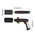thumbnail image 2 of Handheld Flamethrower Lighter, Multi-Functional for Kitchen, Camping & Baking - Butane Torch with High-Intensity Flame for Professional & Home Use, 2 of 9