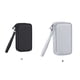 thumbnail image 3 of Sonducket Estuche para disco duro externo portátil Protección Bolsa de transporte Cable de carga Bolsas de almacenamiento Organizador de Envolturas para manijas de equipaje Gris, 3 of 6