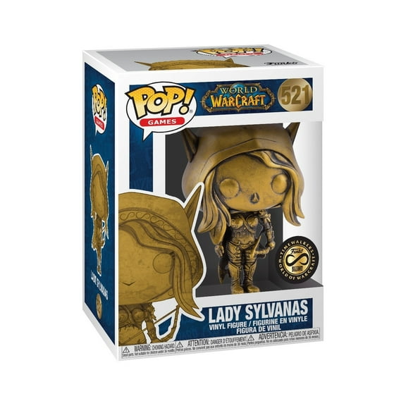 Funko POP! Games World of Warcraft Lady Sylvanas #521 [Gold Patina] BlizzCon 2019 Exclusive