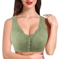 thumbnail image 2 of Cathalem Everyday Basic Sleeping Bras Seamless Rib Bralette ComfortFlex Fit,Beige L, 2 of 4