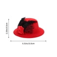 thumbnail image 2 of RUNROTOO Chapeaux pour Chien en Denim Ajustable pour Cosplay 1Ensemble, 2 of 8