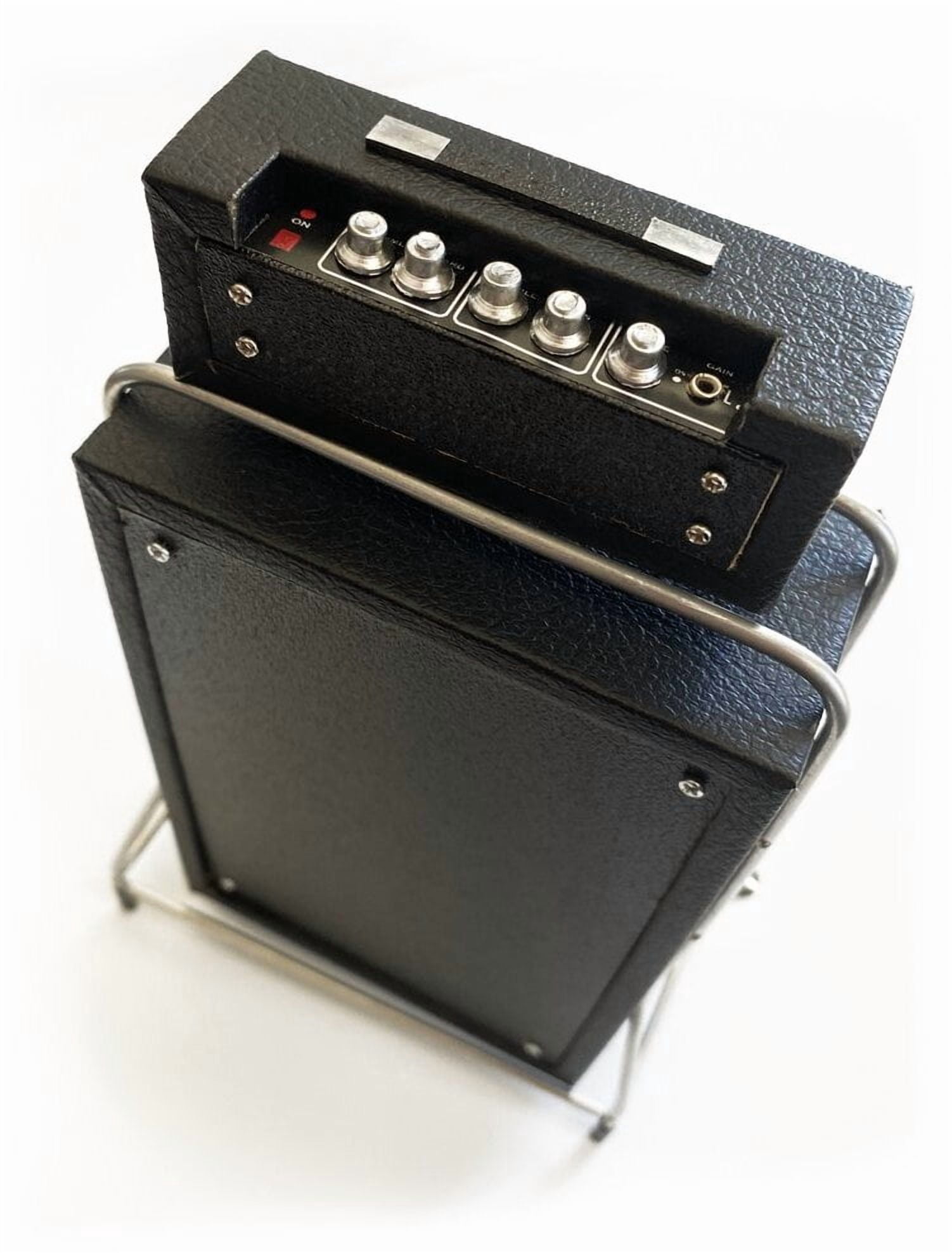 Super Deluxe Guitar Amp Head & Cabinet 1:4 Scale Miniature Replica