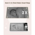 thumbnail image 3 of ANNKE 1080p 5" HD Video Baby Monitor with Camera, 355° Pan & 55° Tilt, 2X Zoom,  Voice & Motion & Temperature Detection, Feeding Reminder, Privacy Protection, 4000mAh Battery, 3 of 9