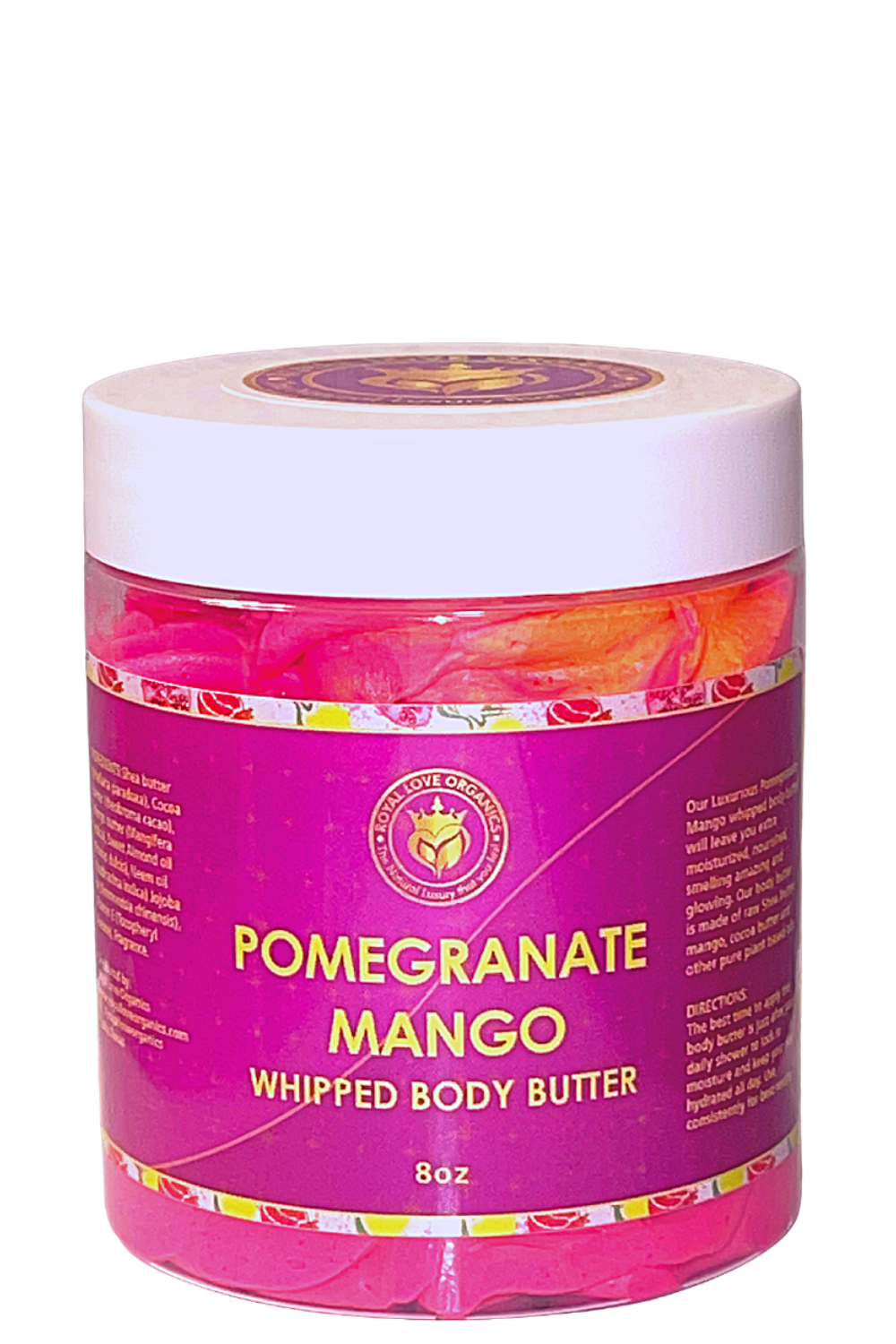 Pomegranate Mango Body Butter For Dry Skin