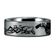 thumbnail image 3 of Cowboy Tungsten Carbide Ring, 3 of 5