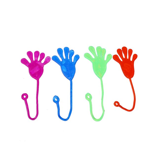 Tholdsy 10 piezas niños manos pegajosas interactivo juguete elástico portátil al aire libre interior jardín juguetes elástico regalo Juguetes