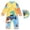 Yellow, variant on Toddler Infant Baby Boys Swimsuit Kids Rash Guard One Piece Newborn Zipper Bathing Suit Swimwear with Hat