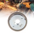 thumbnail image 2 of "M14 Thread Quick Release Nut for Angle Grinder - High Strength Alloy Steel Self-Locking Flange with Silver Gear Design (50mm Diameter)", 2 of 6