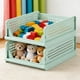 thumbnail image 4 of Cesta Apilable para Guardarropa | Organizador de Plástico Plegable | Cajón Impermeable | Ahorra Espacio para Guardar Sombreros, Ropa y Juguetes | para Dormitorio, Baño, Cocina y Oficina, 4 of 6