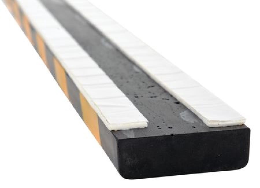 Corner Guard, Black/Yellow, 13/16"W X 36"H FEG-B