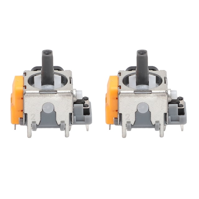 3D Analog Sensor, 3D Joystick Module Wearable High Strength Replacement Stable 2pcs Lightweight for Game Controller