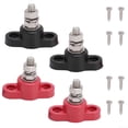 thumbnail image 5 of Arkzeo Battery terminal block 12V 24V safety red and black power stud battery terminal M10 red, 5 of 5