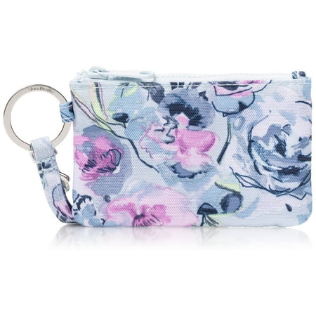 Vera Bradley Recycled Lighten Up Reactive Zip ID Case and Lanyard Combo ...