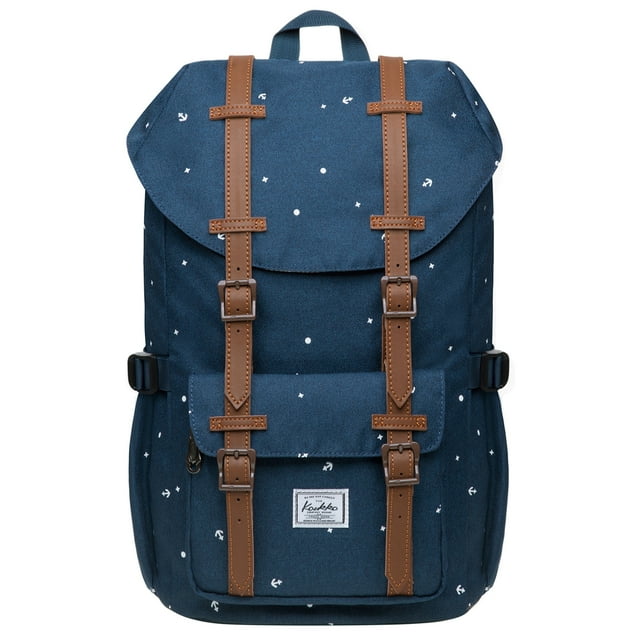 KAUKKO Laptop Outdoor Backpack, Traveling Rucksack Fits 15.6 Inch Laptop(5-13-Blue)