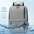 thumbnail image 6 of Cadorn 3PC Travel Laptop Backpack, Business Theft Slim Laptop Backpack With USB Charging Port, College Bag Gifts, 6 of 7
