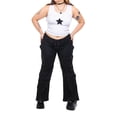 thumbnail image 4 of Womens Teen Girls Y2K Clothing Star Embroidery Tank Tops Tees Shirt Fairy Grunge Vest Aesthetic Clothes Streetwear, 4 of 6