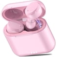 thumbnail image 1 of Auriculares inalámbricos TOZO T6 con control táctil, estuche de carga inalámbrica, resistente al agua IPX8, micrófono incorporado, deporte - oro rosa, 1 of 3