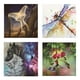 thumbnail image 2 of 5D DIY mariposa / libélula / Lobo / pájaro Animal pintura diamante punto de cruz redondo resina cristal bordado imagen regalos kenally JJ15633-02, 2 of 6