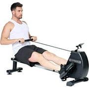 Soges Magnetic Rowing Machine 8 Levels Resistance Foldable Rowing Machine for Home Fitneess 300lbs Weight Capacity Indoor Rower Machines Home Workout Exercise