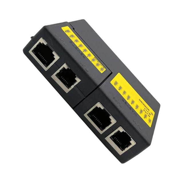 Moyic Probador de Cable de red, portátil, multipuerto, red, Internet, teléfono, Cable, analizador, herramienta de prueba, accesorios Videojuegos y accesorios
