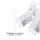 thumbnail image 2 of Calcetines de compresión para el pie con manga deportiva para el tobillo para mujeres y hombres (blanco S/M), 2 of 6