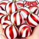 thumbnail image 2 of Juego de 24/6 bolas navideñas con purpurina para colgar en el árbol de Navidad, suministros de decoración para fiestas festivas en el hogar, 6 cm, 2 of 5